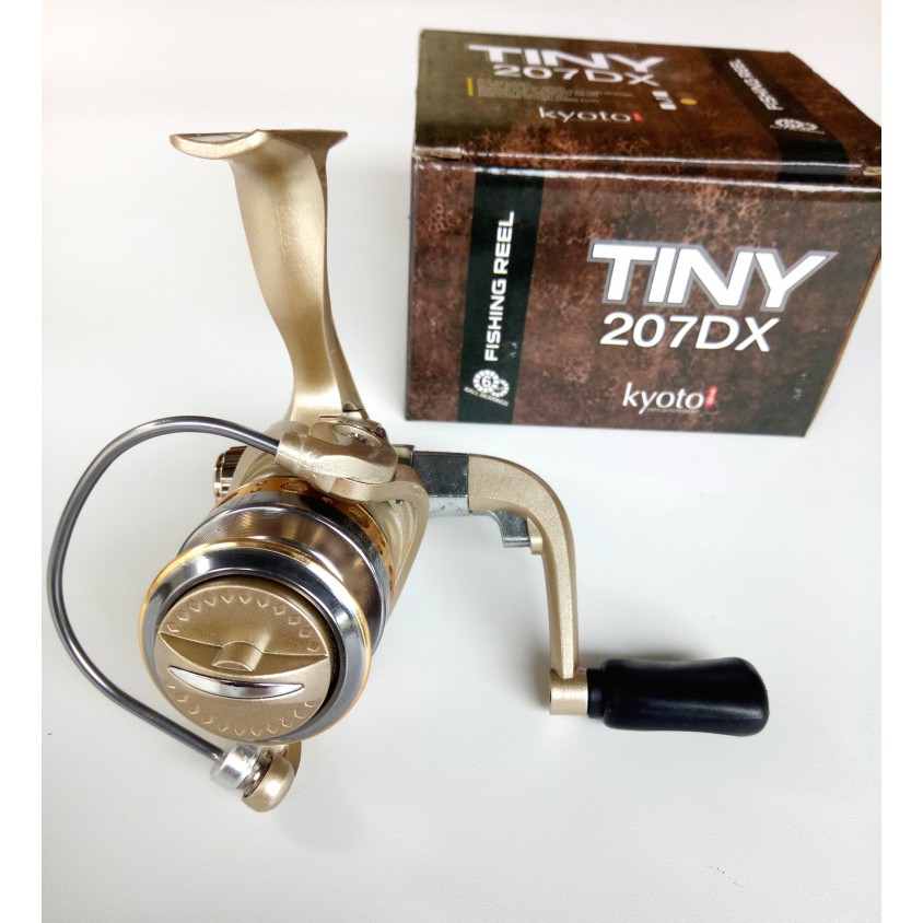 Jual Reel Spinning Kyoto Tiny 207DX Reel Mini Kuat Shopee Indonesia