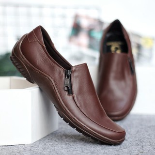 Jual GRANDABLE Sepatu Casual Formal Kulit Asli Kasual Slip On Pantofel