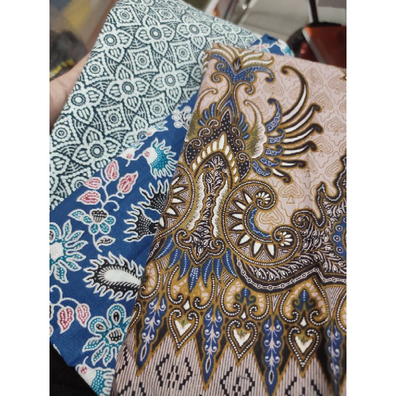 Jual Bahan Kain Batik Handprint Cotton Katun Adem Lembut Halus