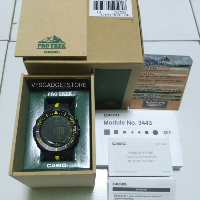 Jual CASIO PROTREK PRG 300 1A9CR ORIGINAL 100 NEW Shopee Indonesia