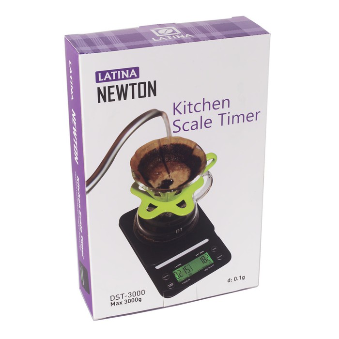 Jual Alat Kopi Latina Newton Coffee Timer Scale Dst Timbangan Drip