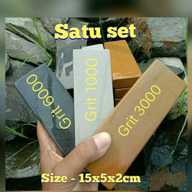 Jual Batu Asah Asli Alam Bogor Paket Isi Pcs Dimensi X X Cm