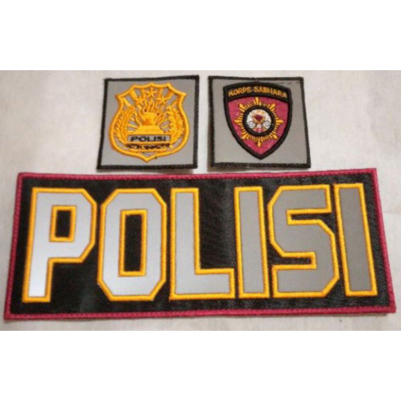 Jual Logo Bordir POLISI SABHARA Shopee Indonesia