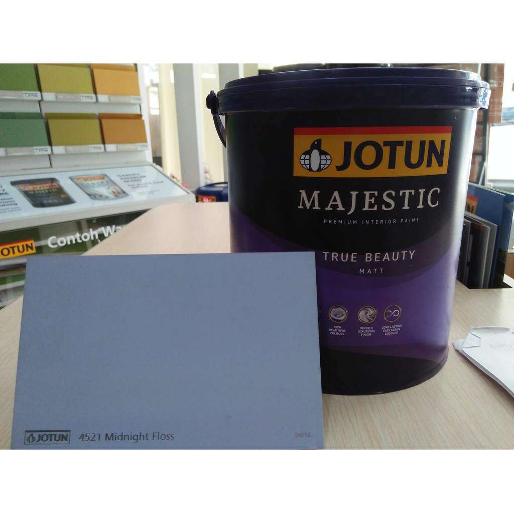 Jual Jotun Majestic True Beauty Matt Lt Midnight Floss Cat Tembok