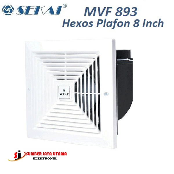 Jual Sekai Exhaust Fan Plafon Kipas Angin Hisap Hexos Atap Inch Mvf