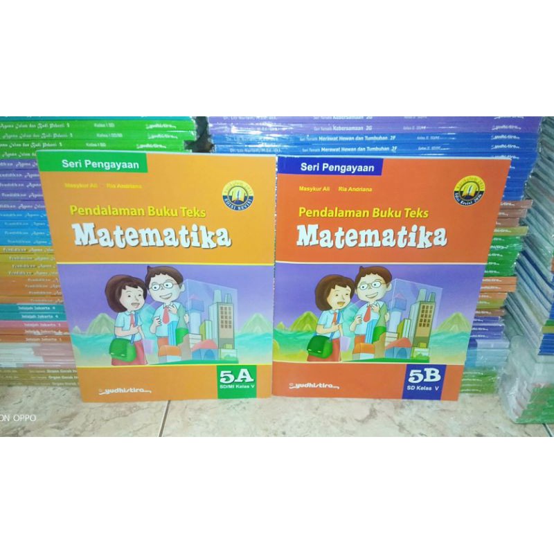 Jual Pendalaman Matematika 5 A B Untuk Kelas 5 SD K13 Yudhistira