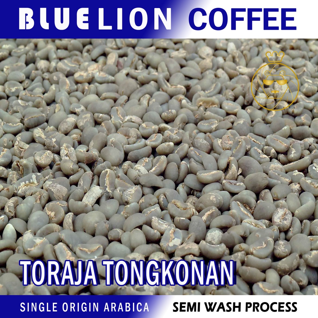 Jual Bluelion Coffee Toraja Tongkonan 1 KG Biji Mentah Kopi Single