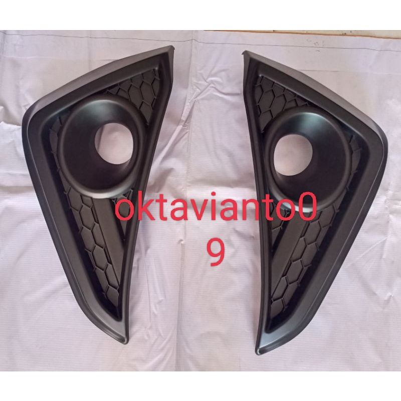 Jual Cover FogLamp All New Rush Terios 2018 2020 2021 2022 TRD HITAM