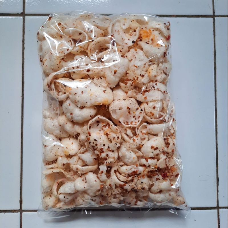 Jual Kerupuk Seblak Kering Putih Ngembang Khas Keripik Pojok Riki Mang