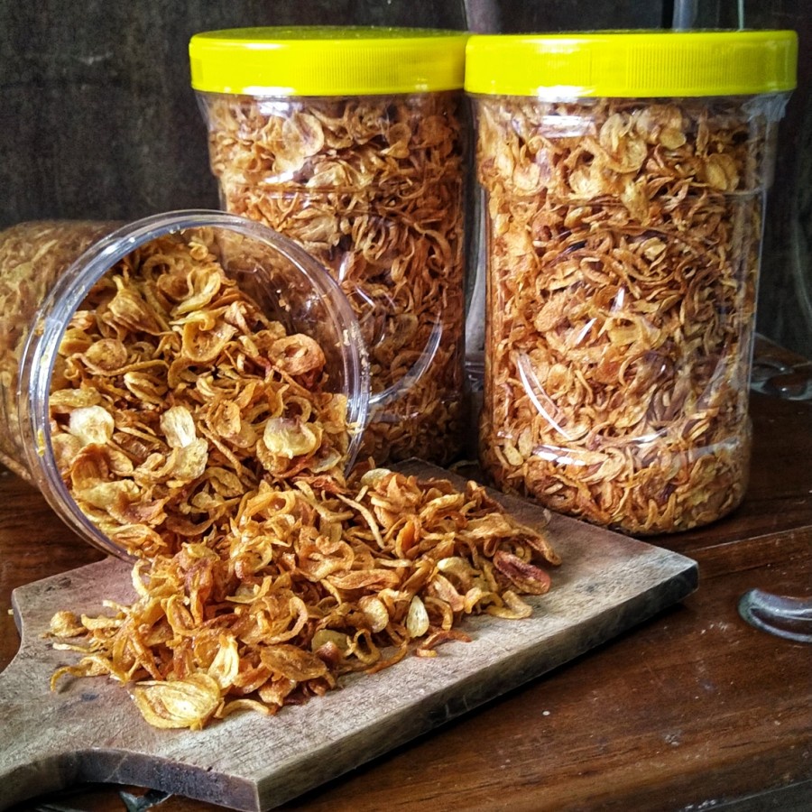 Jual Bawang Goreng Gr Asli Brambang Merah Brebes Shopee Indonesia