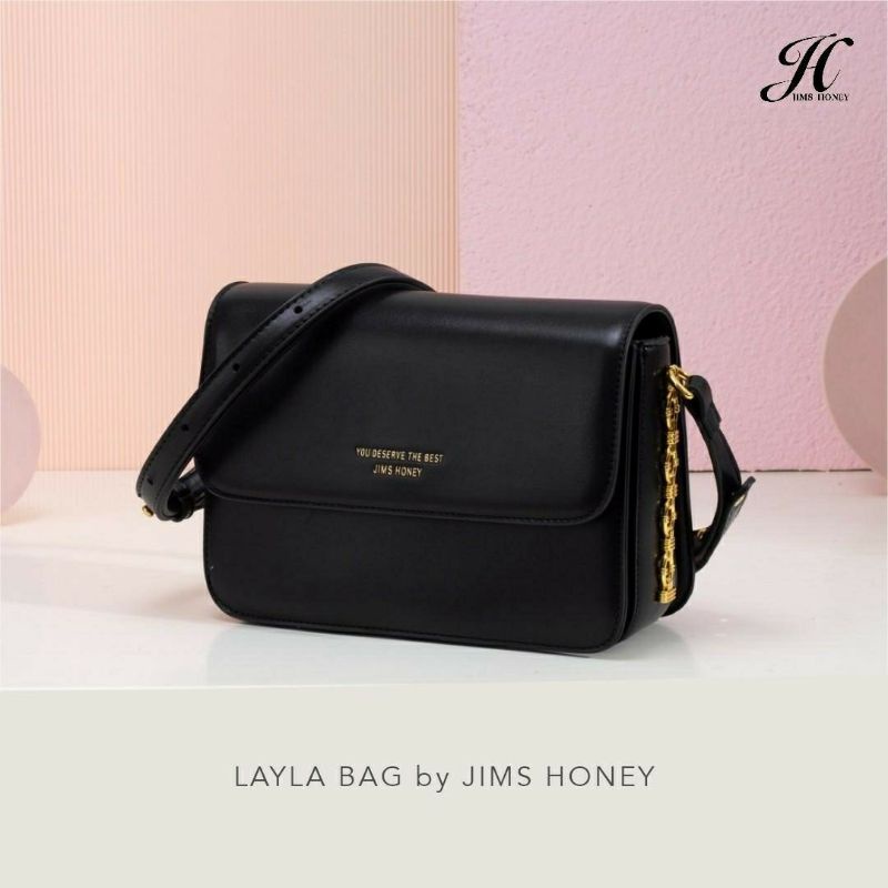 Jual Free Box Exclusive Jims Honey Layla Bag Tas Selempang Wanita