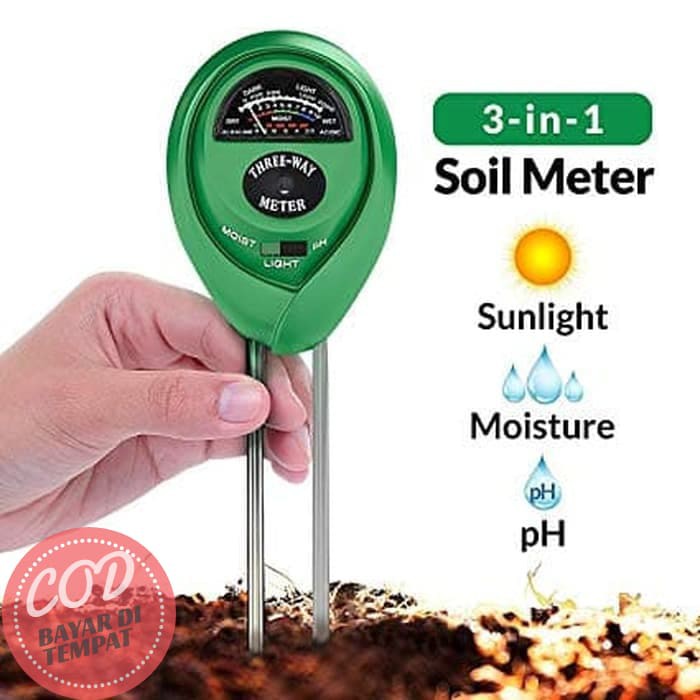 Jual Jual In Soil Analyzer Moisture Meter Ph Meter Light Meter