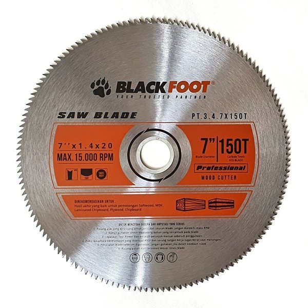 Jual Batu Potong Besi Blackfoot Original Inch Mata Pisau Inch Mesin