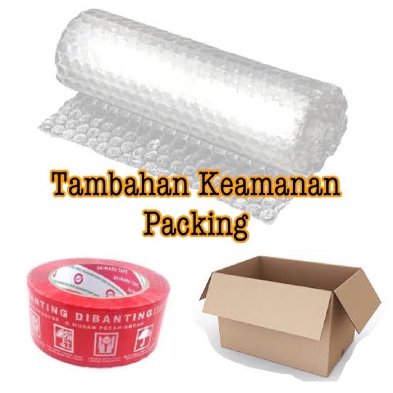 Jual Tambahan Packing Extra Packing Bubble Wrap Kardus Dan Sticker