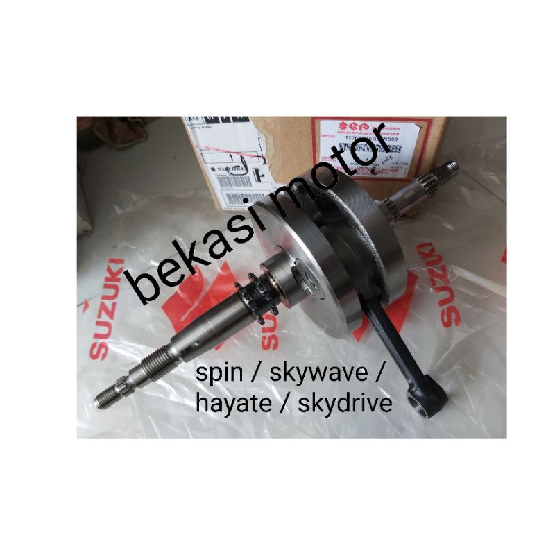 Jual Crank Shaft Kruk As Suzuki Skywave Spin Skydrive Hayate Original