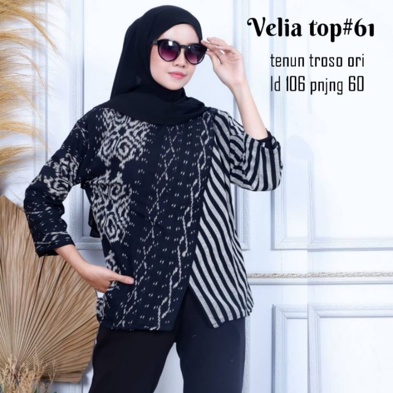 Jual Blus Tenun Ori Troso Premium Cocok Utk Kondangan Shopee Indonesia