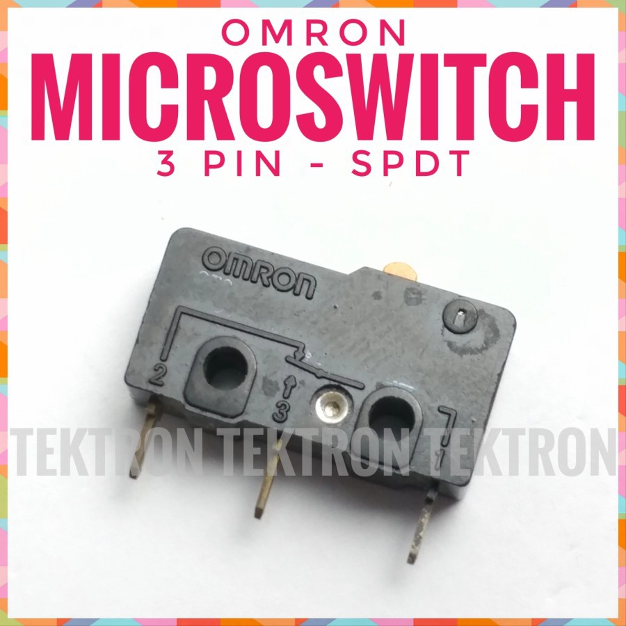 Jual Omron Microswitch 3pin SPDT Sedang Shopee Indonesia