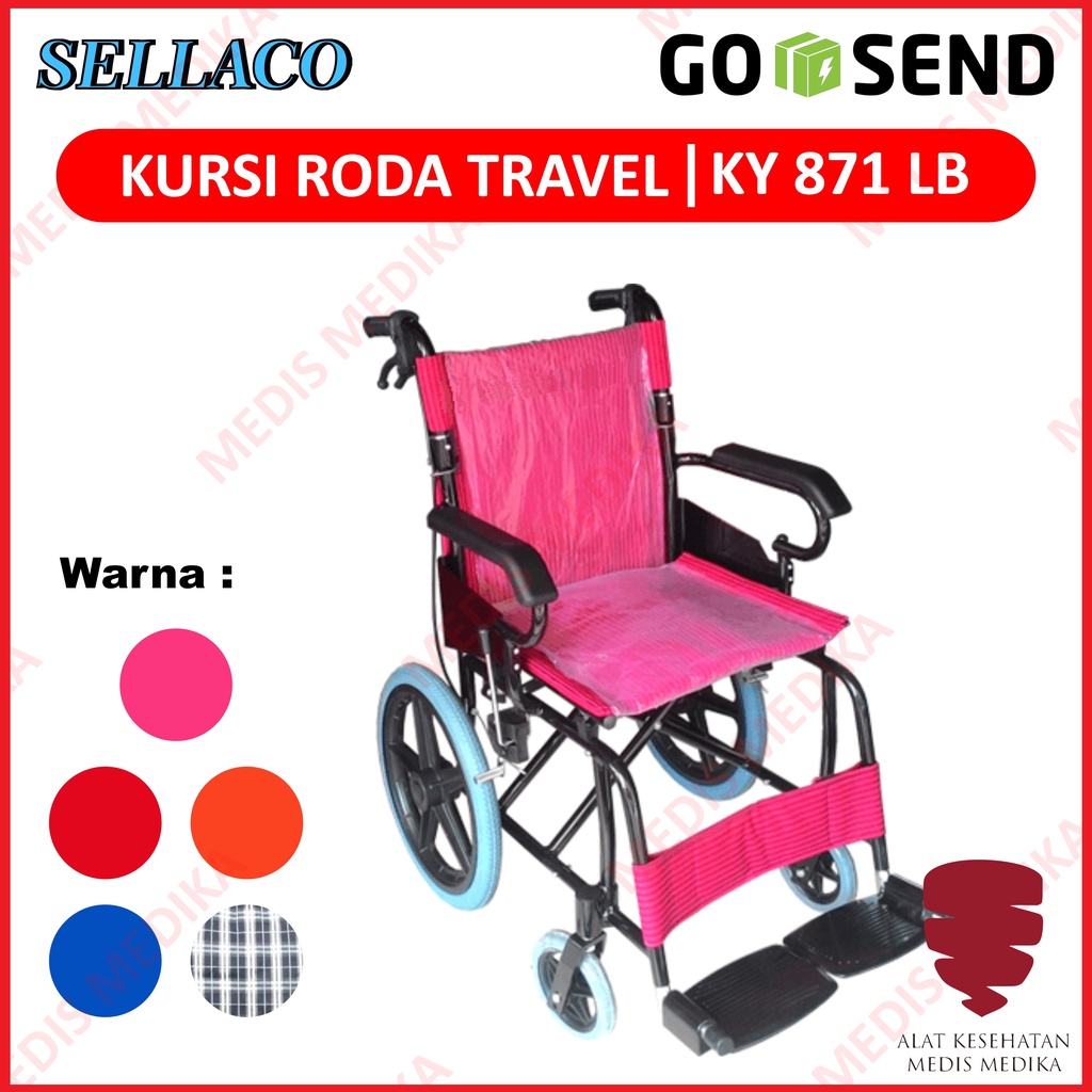 Jual Gojek Only Kursi Roda Travelling Sella Ky Velg Racing Haji