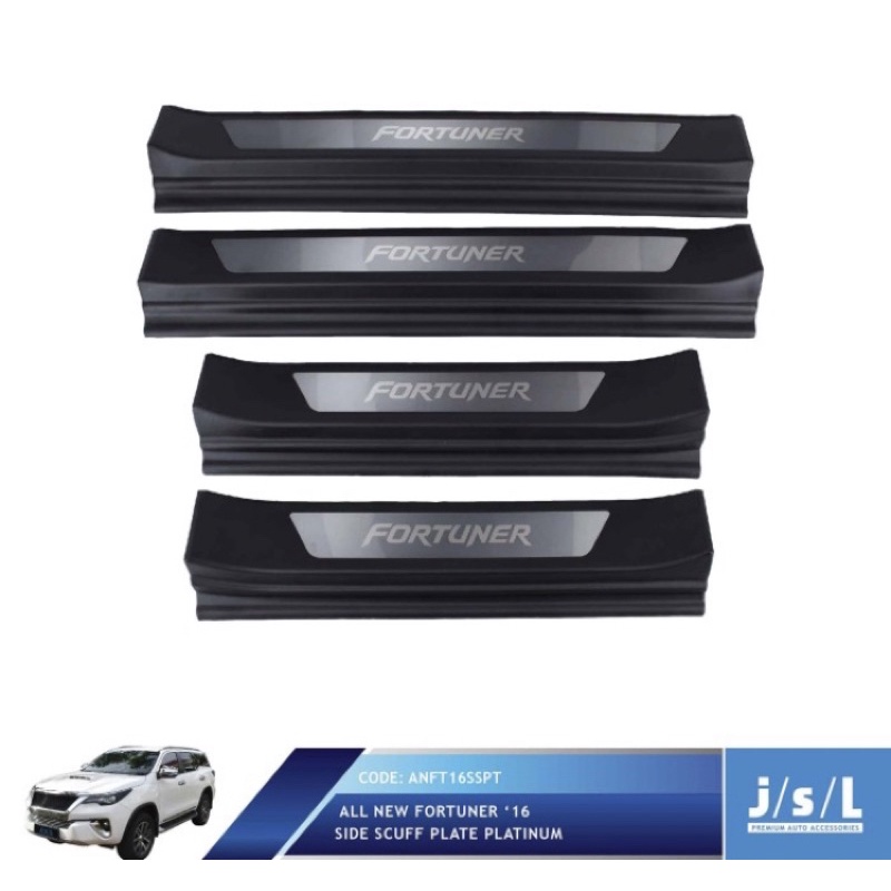 Jual Jsl Sillplate Samping All New Fortuner Side Scuff Plate Model