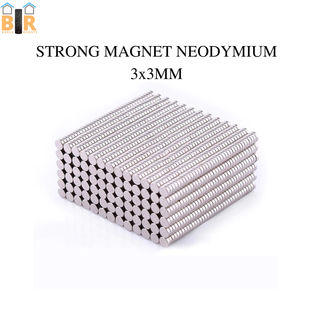 Jual Strong Magnet Neodymium Ndfeb N Mm X Mm Koin Neo Bulat