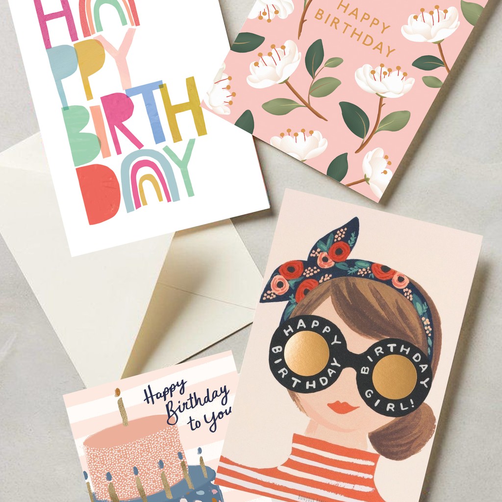 Jual Kartu Ucapan Ulang Tahun Greating Card Birhtday Isi Shopee