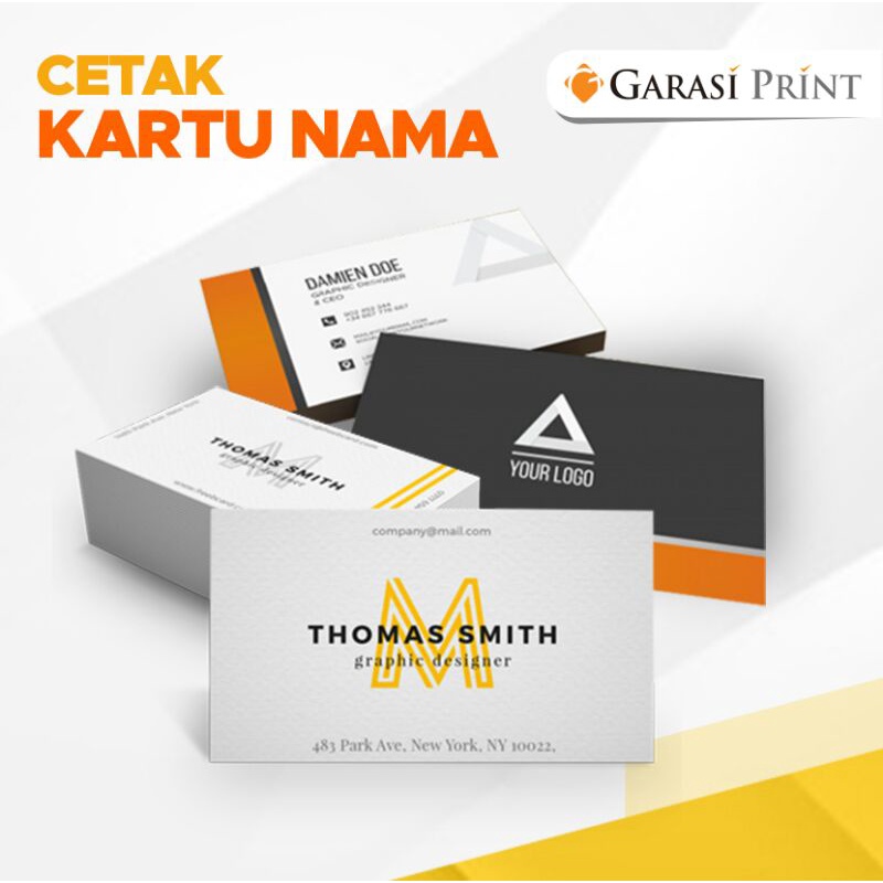 Jual Cetak Print Kartu Nama Shopee Indonesia