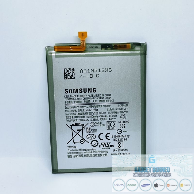 Jual BATERAI BATRE SAMSUNG EB BA217ABY A21S A12 A217 M02