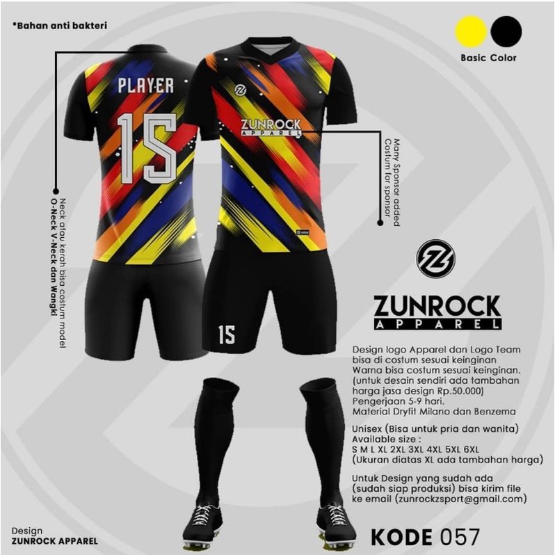 Jual Baju Olahraga Jersey Futsal Voli Basket Bola Badminton Pria