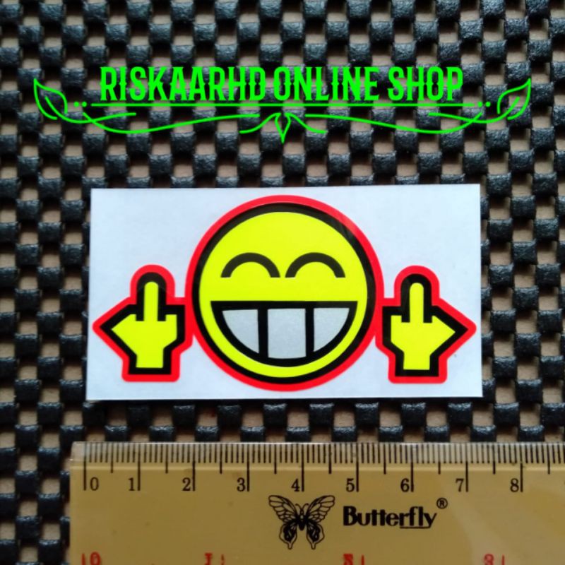 Jual Sticker Emoticon Fuck Cutting Shopee Indonesia