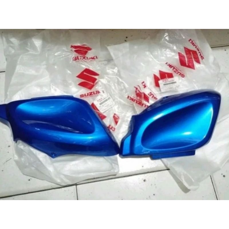 Jual Cover Tangki Kanan Kiri Suzuki Gsx Biru Original Shopee