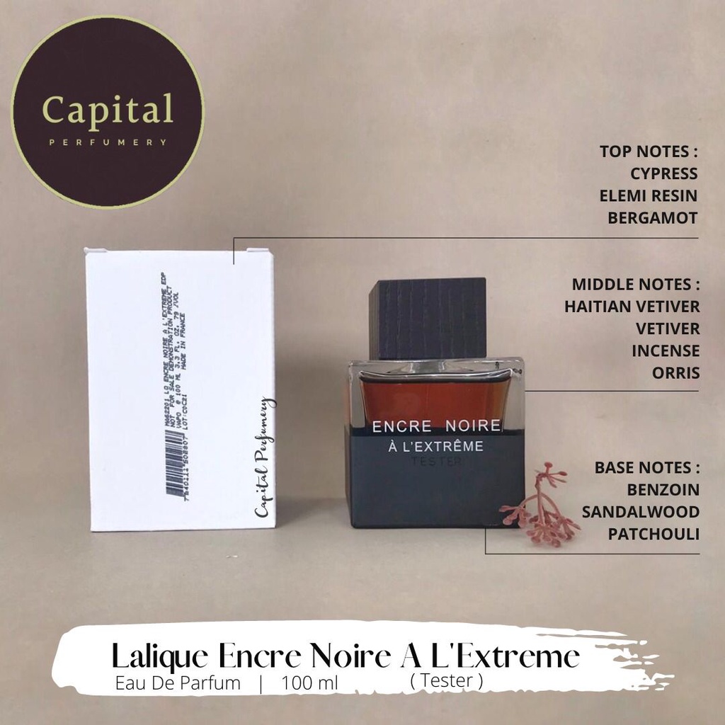 Jual Lalique Encre Noire A L Extreme Edp 100ml TESTER Shopee Indonesia