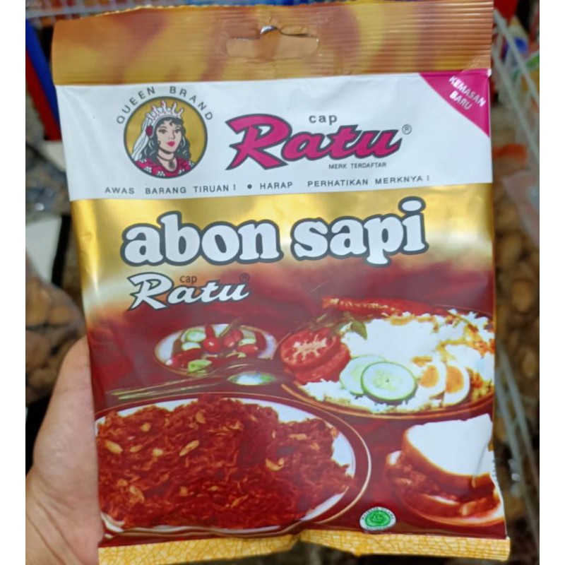 Jual Abon Sapi Cap Ratu Beef Floss Makanan Siap Saji Lauk Pauk