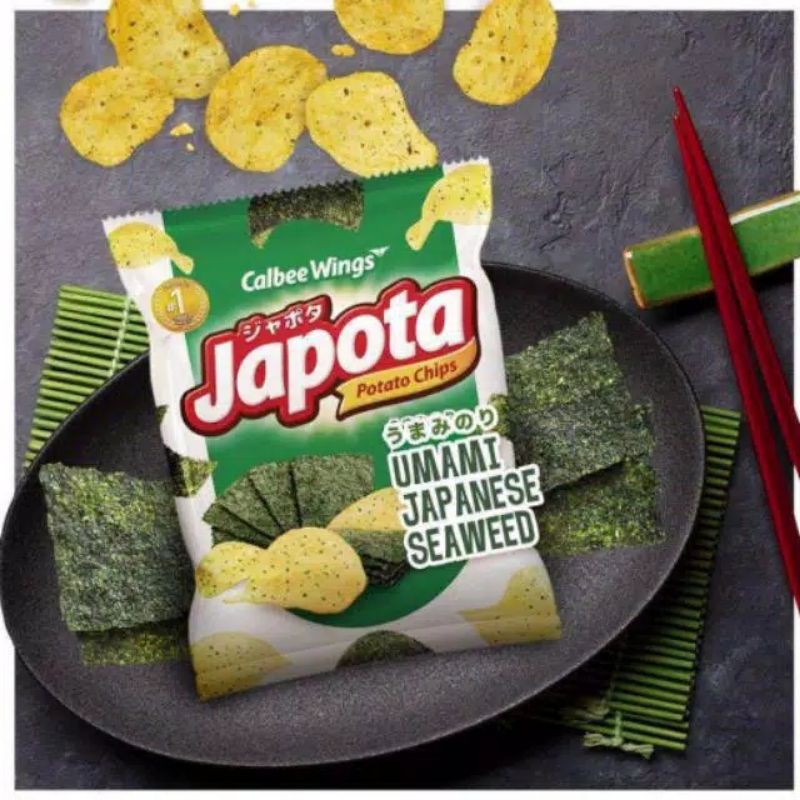 Jual Japota Keripik Kentang Umami Japanese Seaweed Gram Shopee