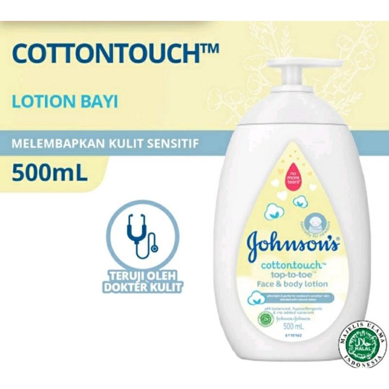 Jual Johnson Cotton Touch Top To Toe Face And Body Lotion Ml