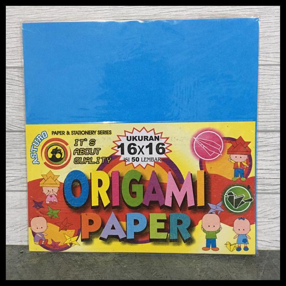 Jual KERTAS LIPAT ASTURO ORIGAMI PAPER 16X16 Shopee Indonesia