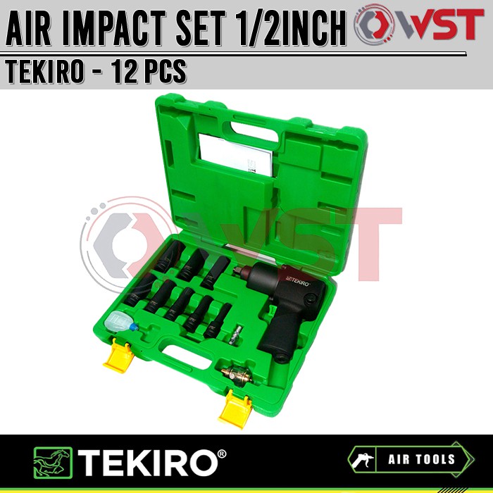 Jual Tekiro Air Impact 1 2 Twin Hammer Set Air Impek 1 2inch Pistol