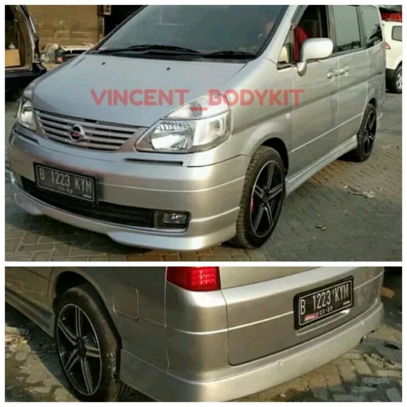 Jual Bodykit Body Kit Serena C Ct Dan Hws Non Autech Tanpa Cat