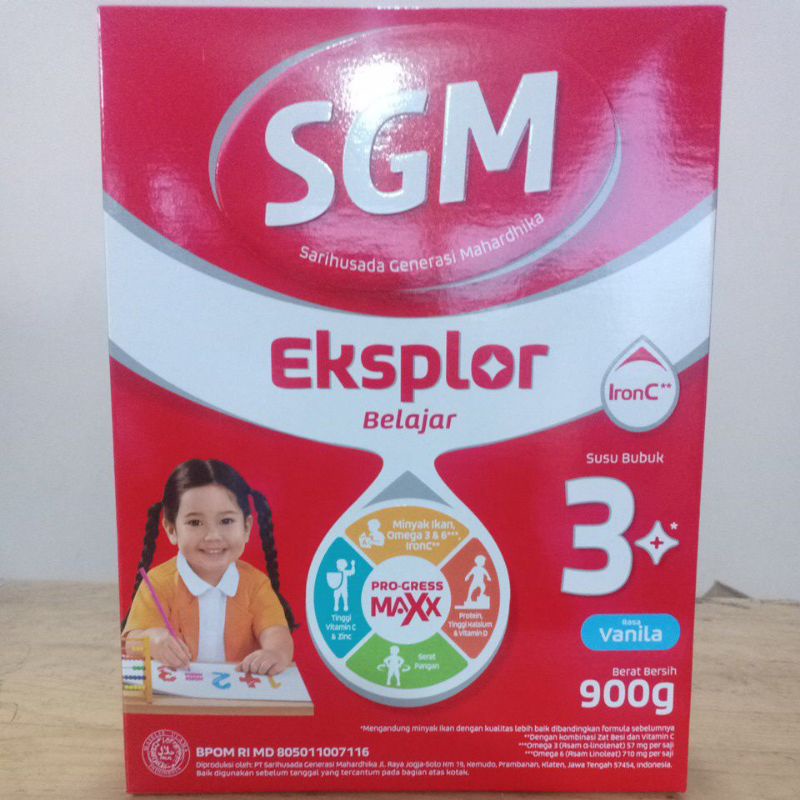 Jual SGM Eksplor Ananda 0 6 12 1 3 5 Vanila Madu Coklat 900g