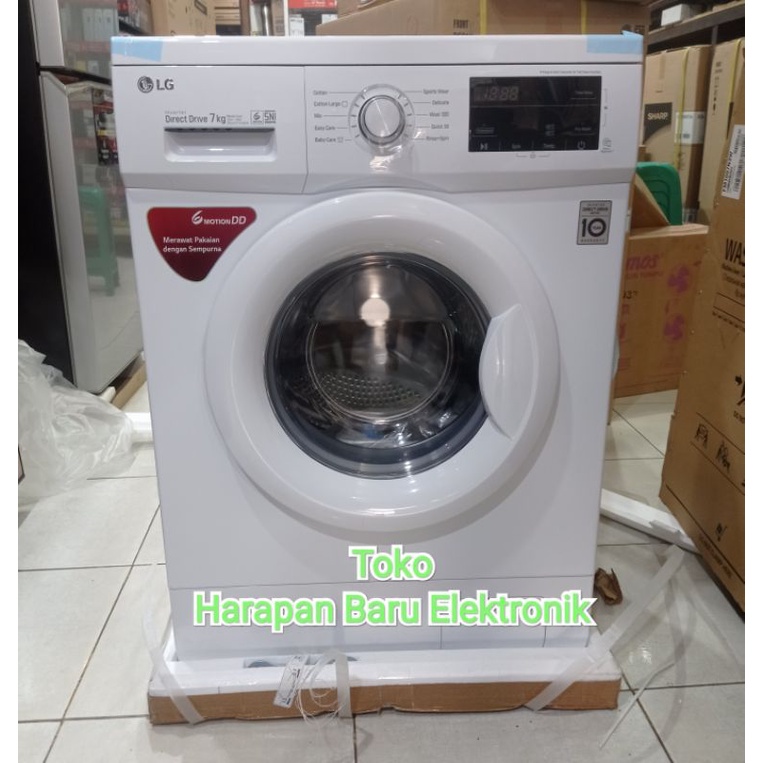 Jual Mesin Cuci Front Loading LG FM1007N3W 7kg Shopee Indonesia