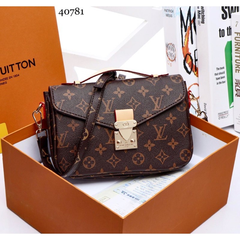 Jual LOUIS VUITTON NEW POCHETTE METIS 40781 WITH BOX Shopee