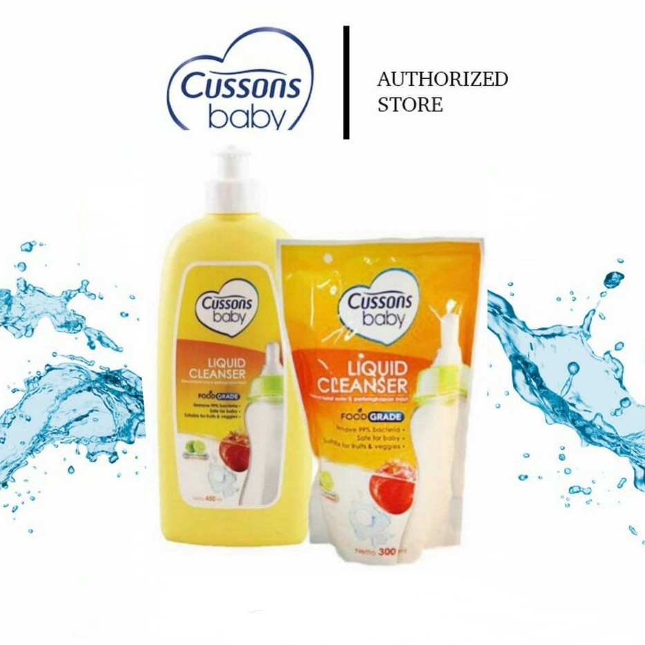 Jual Cussons Baby Liquid Cleanser 450ml Refill 300ml Sabun Cuci