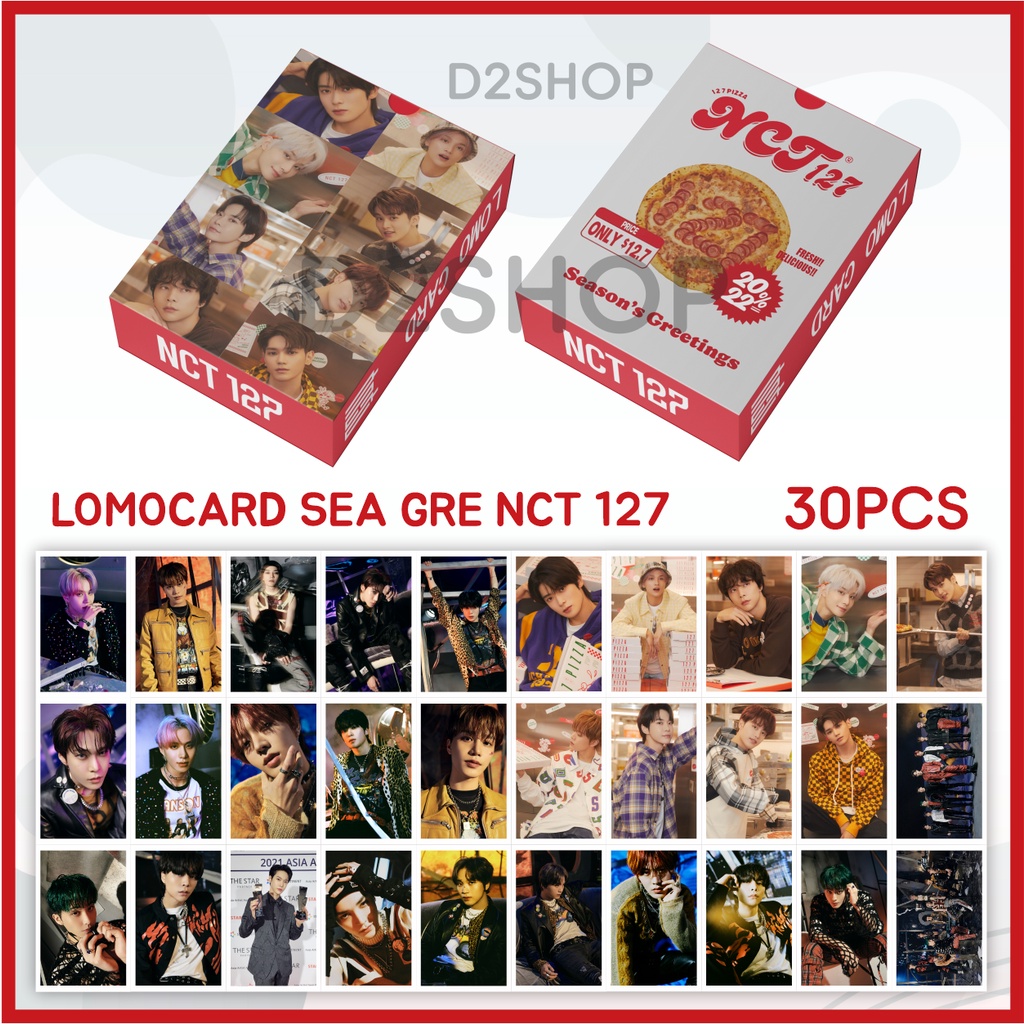 Jual 30PCS LOMO CARD NCT 127 DREAM SMOOTHIE BEATBOX GLITCH MODE HELLO