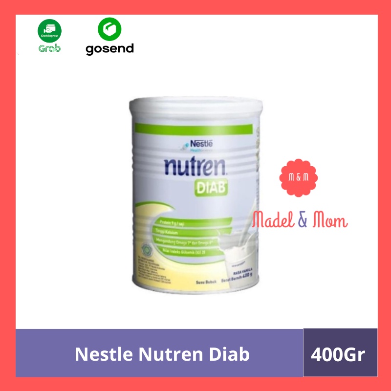 Jual NUTREN DIAB DIABETES 400 GR Shopee Indonesia