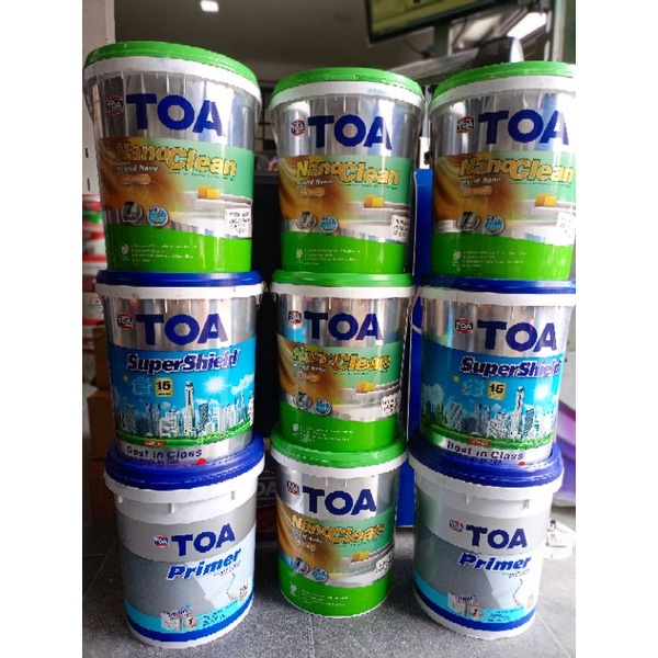 Jual Cat Toa Nano Clean Silk Touch 2 5 Liter Shopee Indonesia