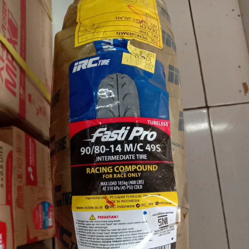 Jual Irc Pasti Pro Fasti Pro Tl Race