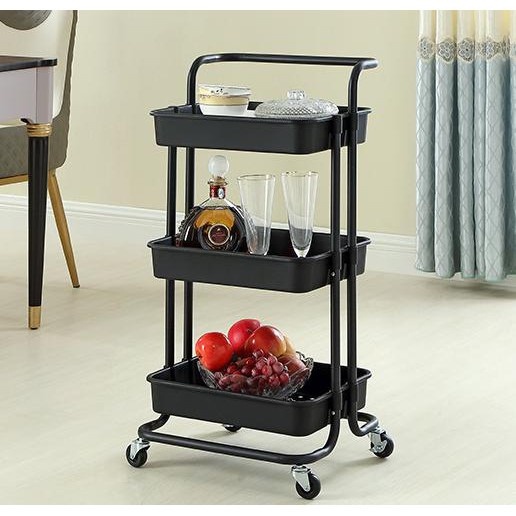 Jual Trolley Tier Rak Troli Susun Rak Salon Dapur Kamar Tidur