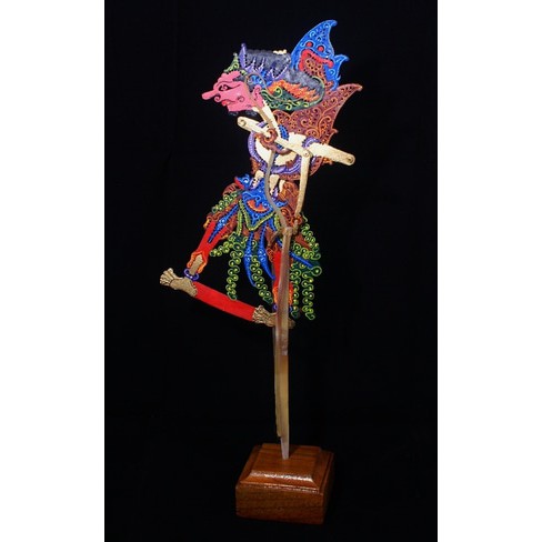 Jual Wayang Kulit Ukuran Mini Kartomarmo Tinggi Dengan Gagang Cm