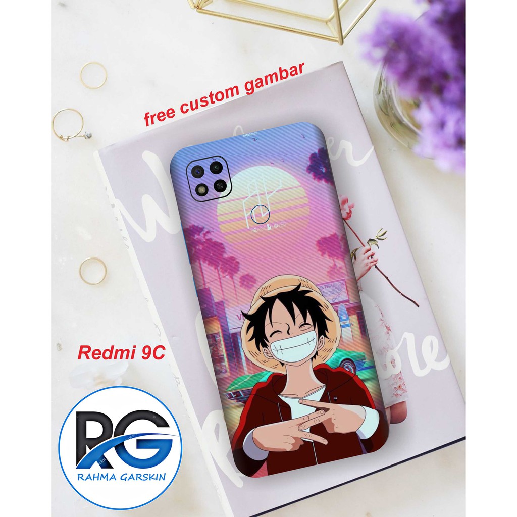 Jual Garskin Hp Redmi 9c Motif Lutfy Code 1 Free Custom Motif Via