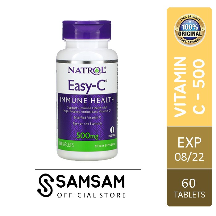 Jual Natrol Easy C Mg Isi Tablet Vitamin C Mg Daya Tahan