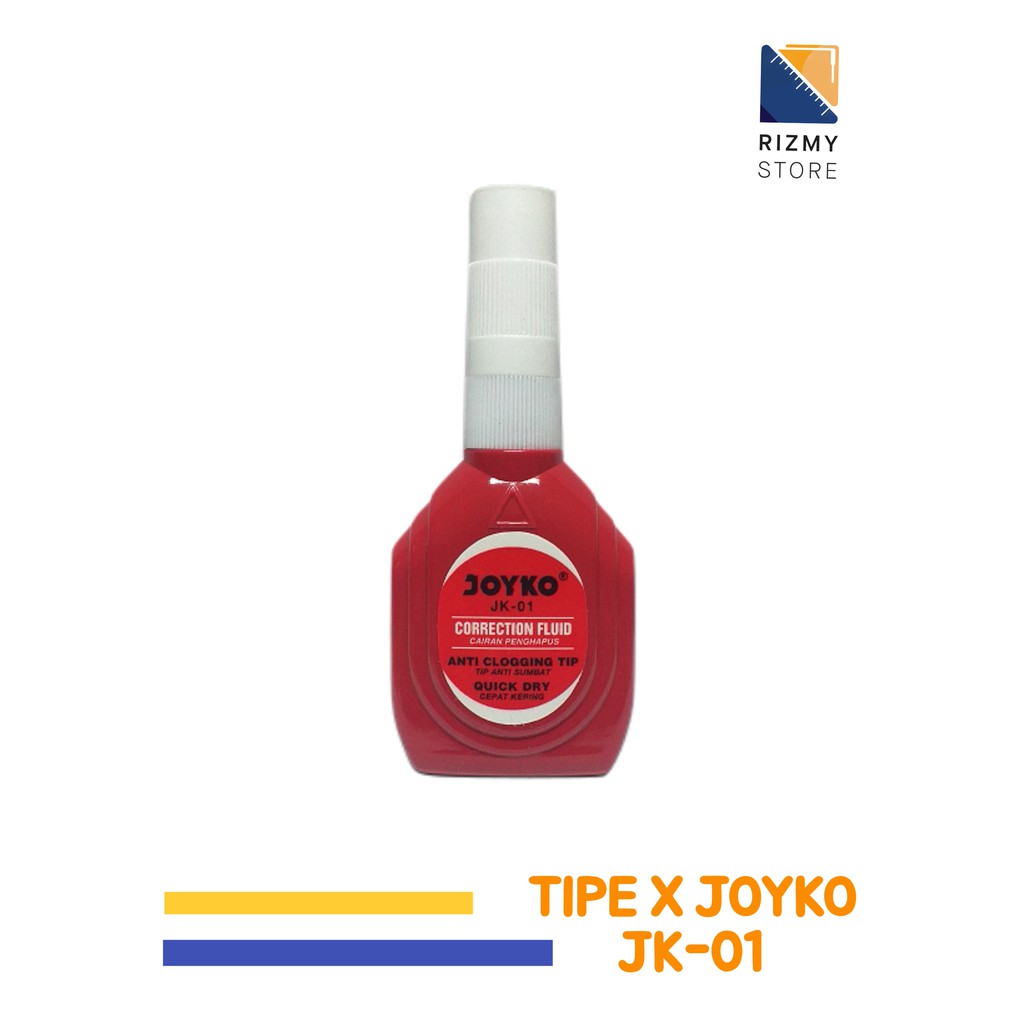 Jual Tipe X Correction Fluid JOYKO JK 01 Per Pcs Shopee Indonesia